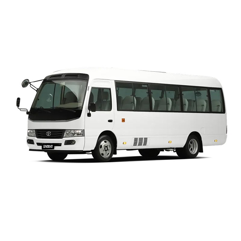 In Stock Toyota Coaster 2019 4.0L 205HP V6 Premium Version 5-Speed Manual Passenger Vehicle Automobile for Sale 0km Used
